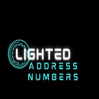 Lighted Address Numbers
